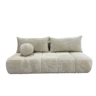 Sofa kanapa  VIOLE Sztruks rozkładana z funkcją spania i pojemnikiem na pościel