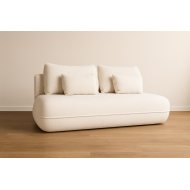 Kanapa sofa AMALFI BOUCLE rozkładana z funkcją spania i pojemnik na pościel