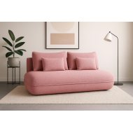 Kanapa sofa AMALFI BOUCLE rozkładana z funkcją spania i pojemnik na pościel