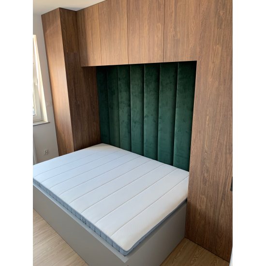 Panele tapicerowane 80x20cm prostokąt