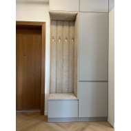 Panele tapicerowane 80x20cm prostokąt